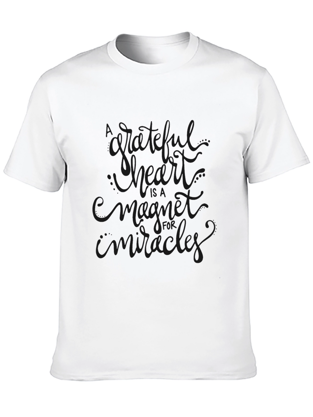 Grateful Heart Magnet T-Shirt - Stylish Graphic Tee