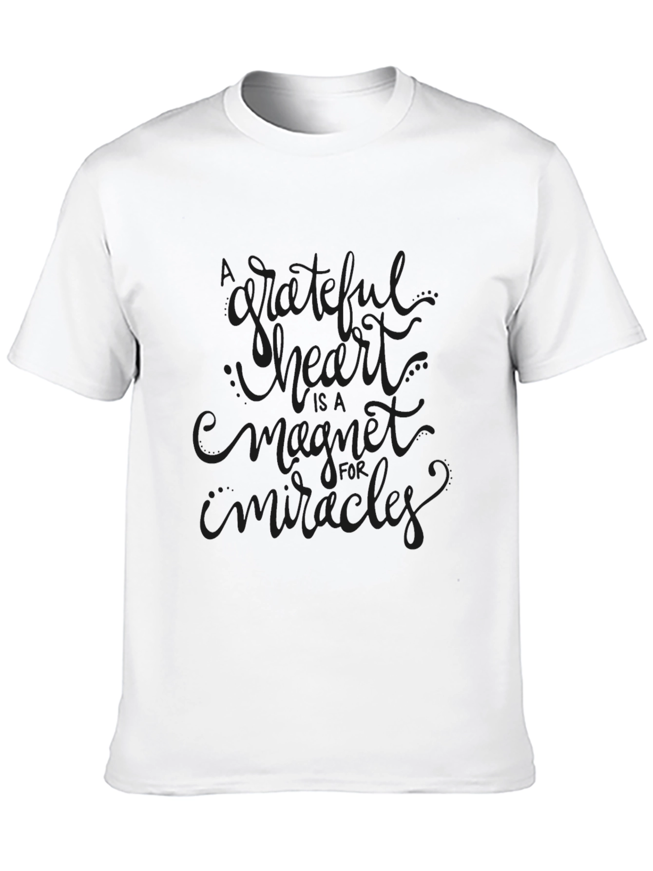 Grateful Heart Magnet T-Shirt - Stylish Graphic Tee
