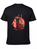 Samurai Warrior Graphic T-Shirt