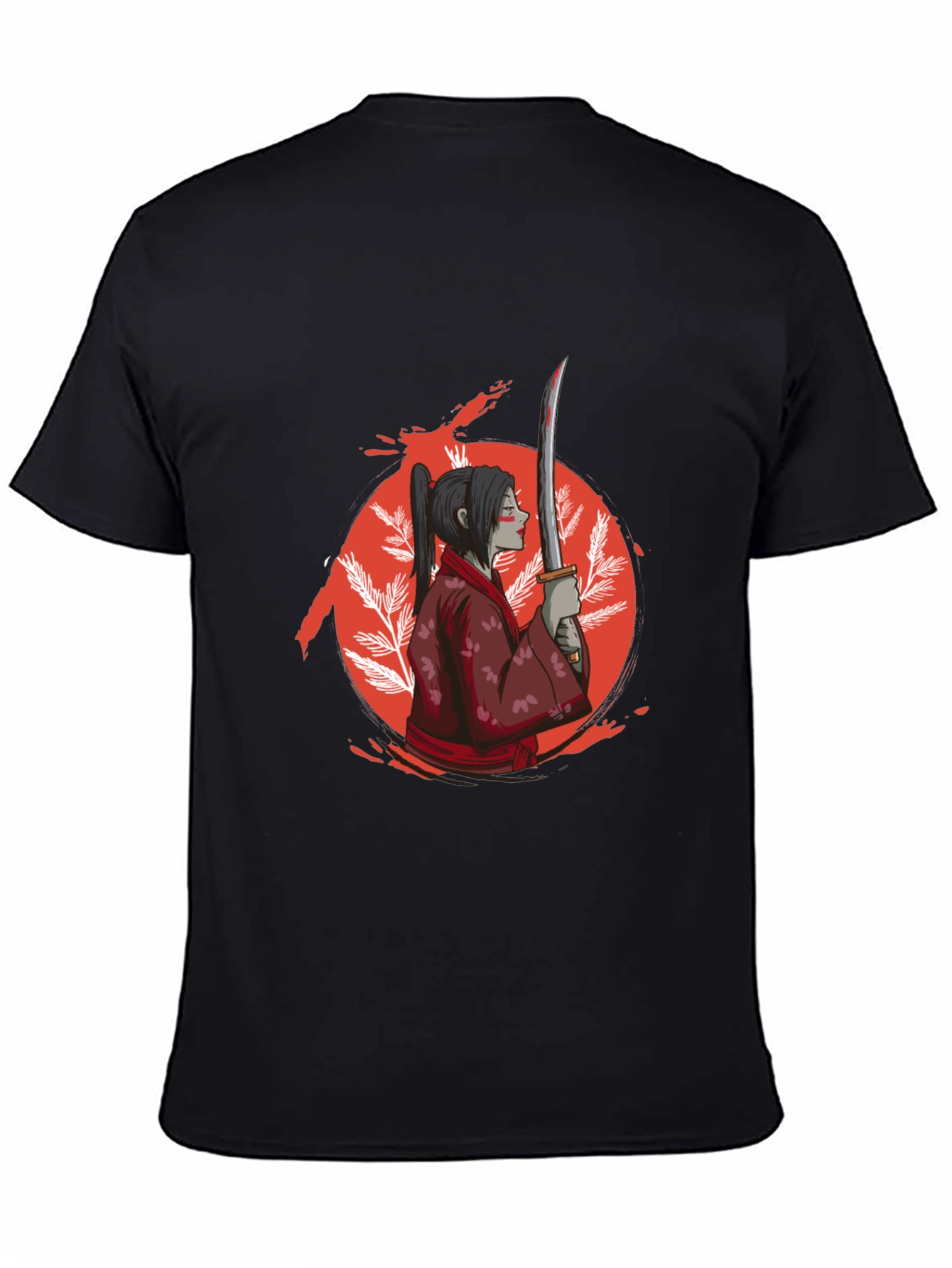 Samurai Warrior Graphic T-Shirt