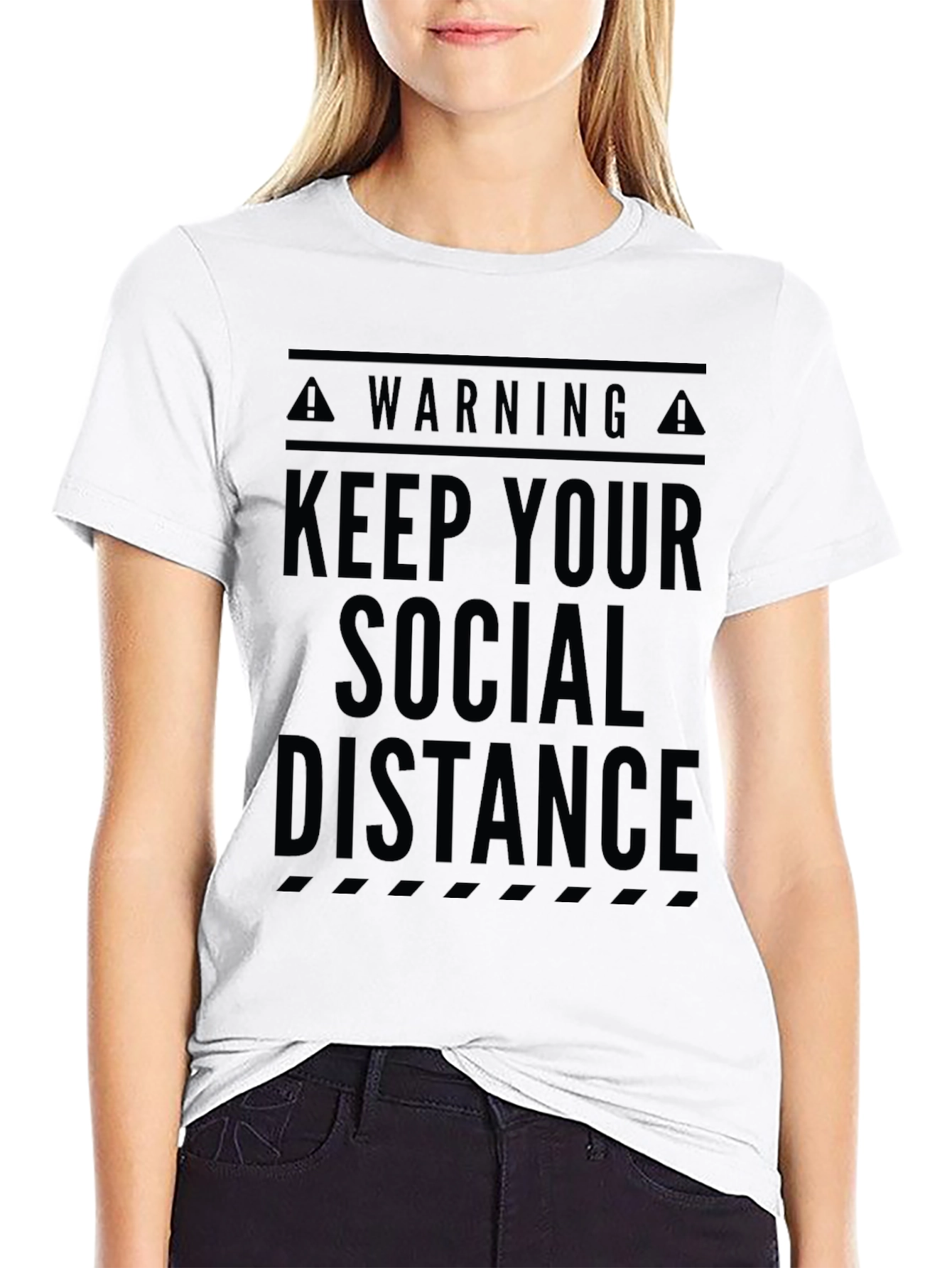 Keep Your Social Distance Graphic T-Shirt