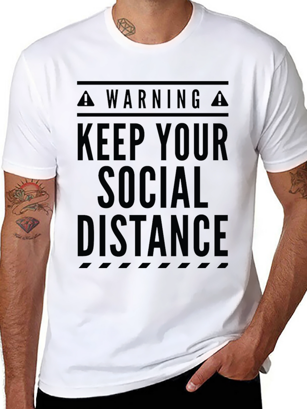 Keep Your Social Distance Graphic T-Shirt