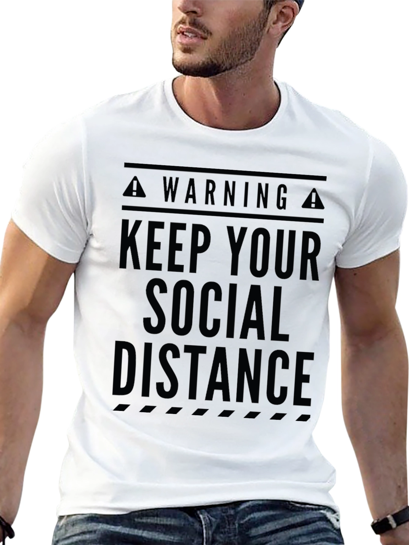 Keep Your Social Distance Graphic T-Shirt