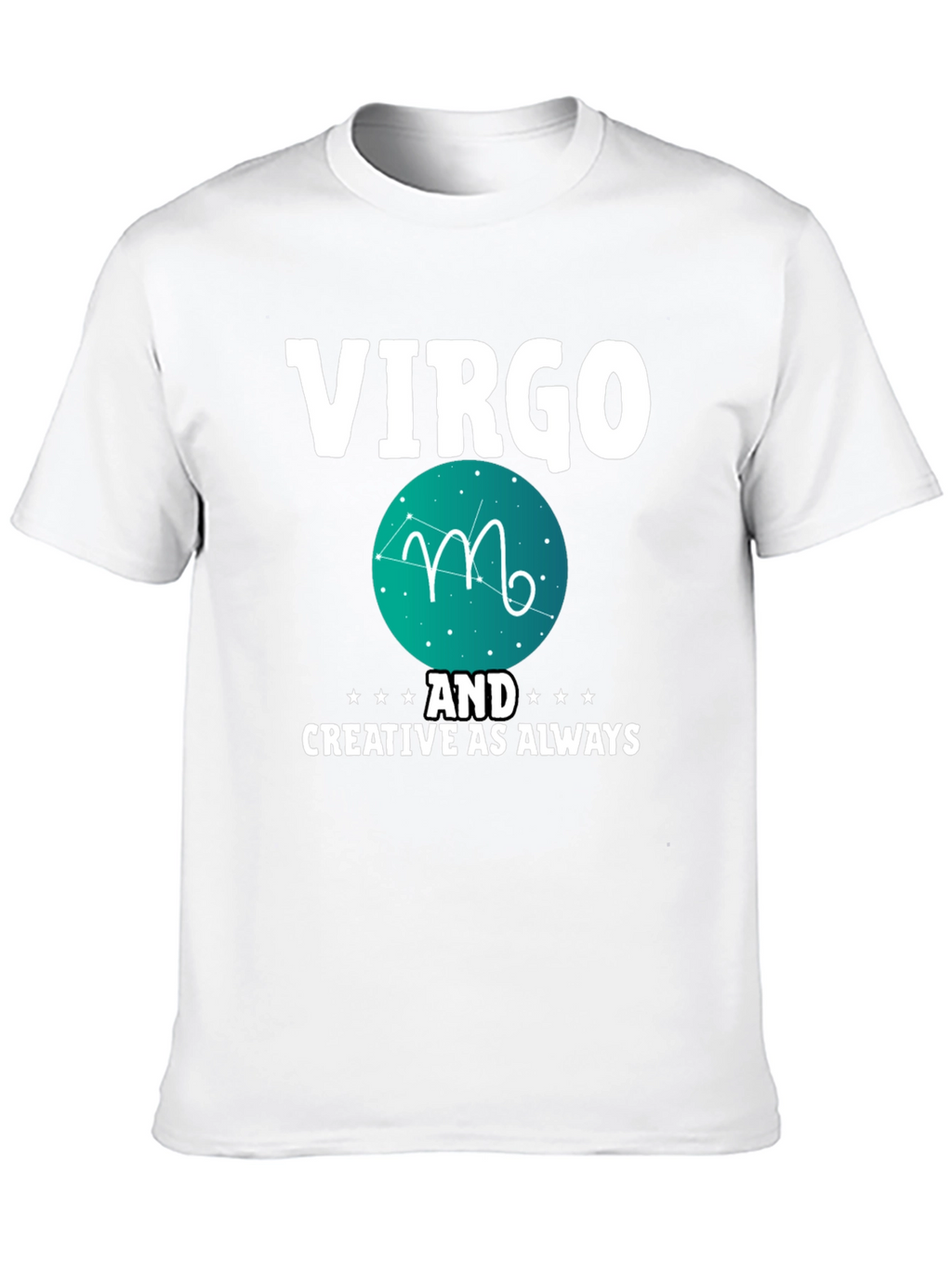 Virgo Zodiac Sign Graphic T-Shirt