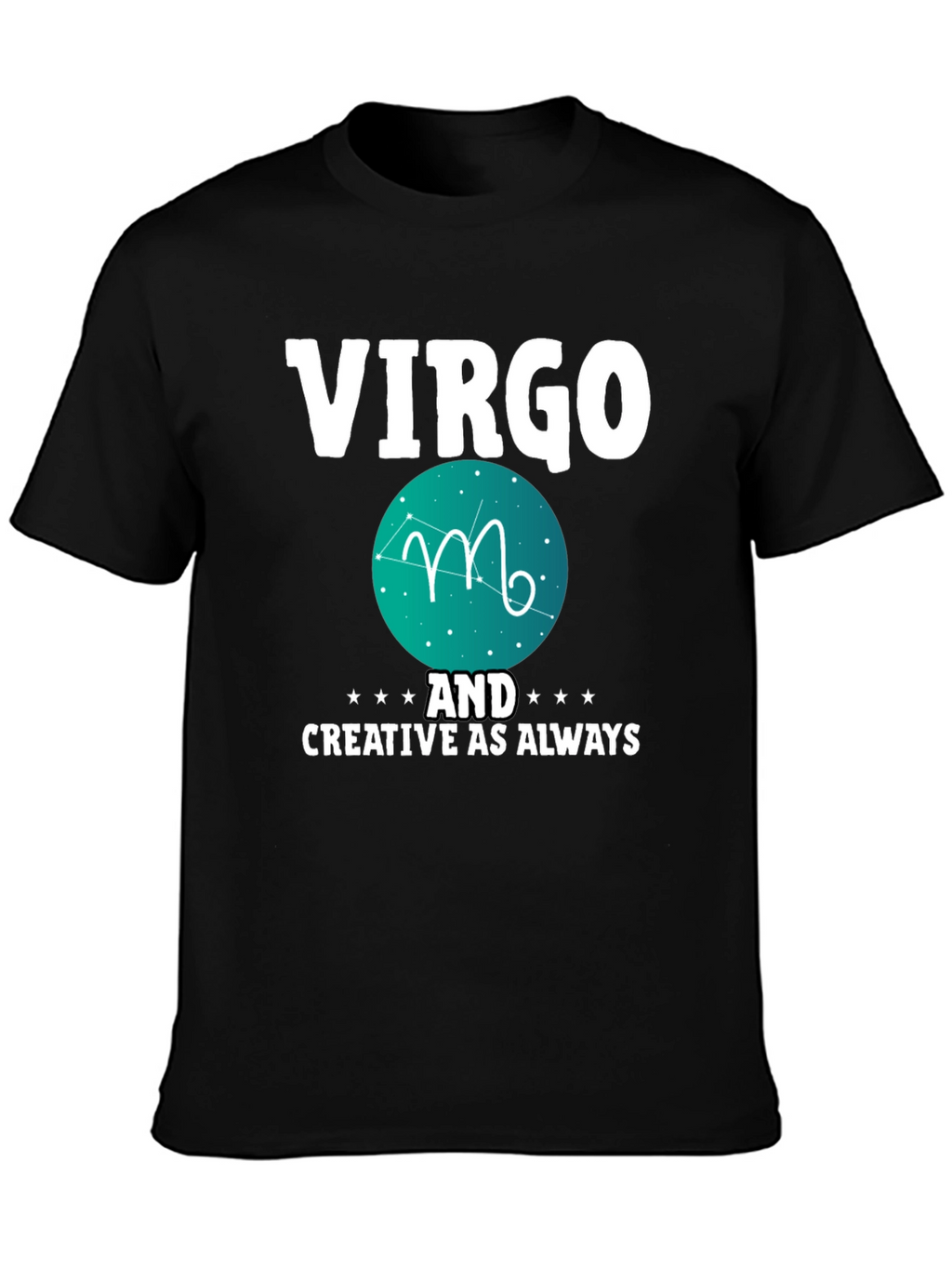 Virgo Zodiac Sign Graphic T-Shirt