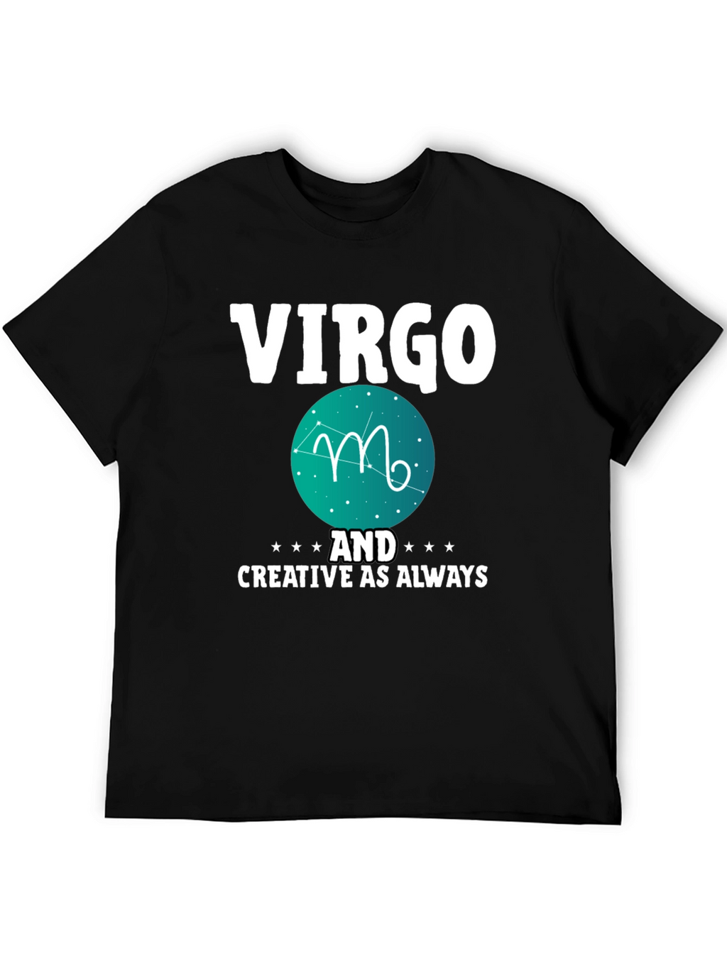 Virgo Zodiac Sign Graphic T-Shirt