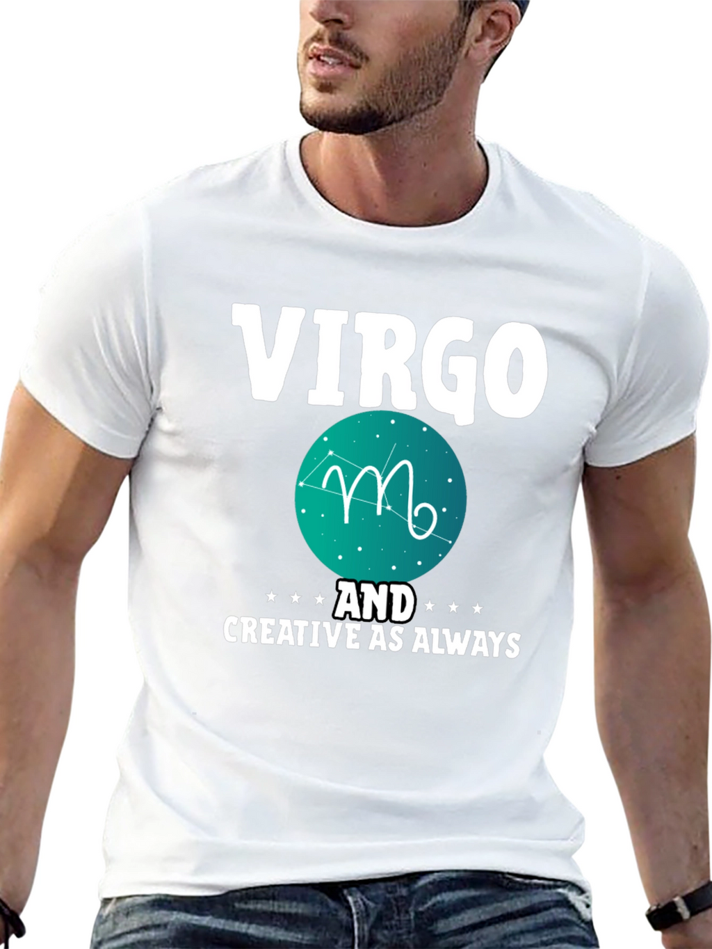 Virgo Zodiac Sign Graphic T-Shirt