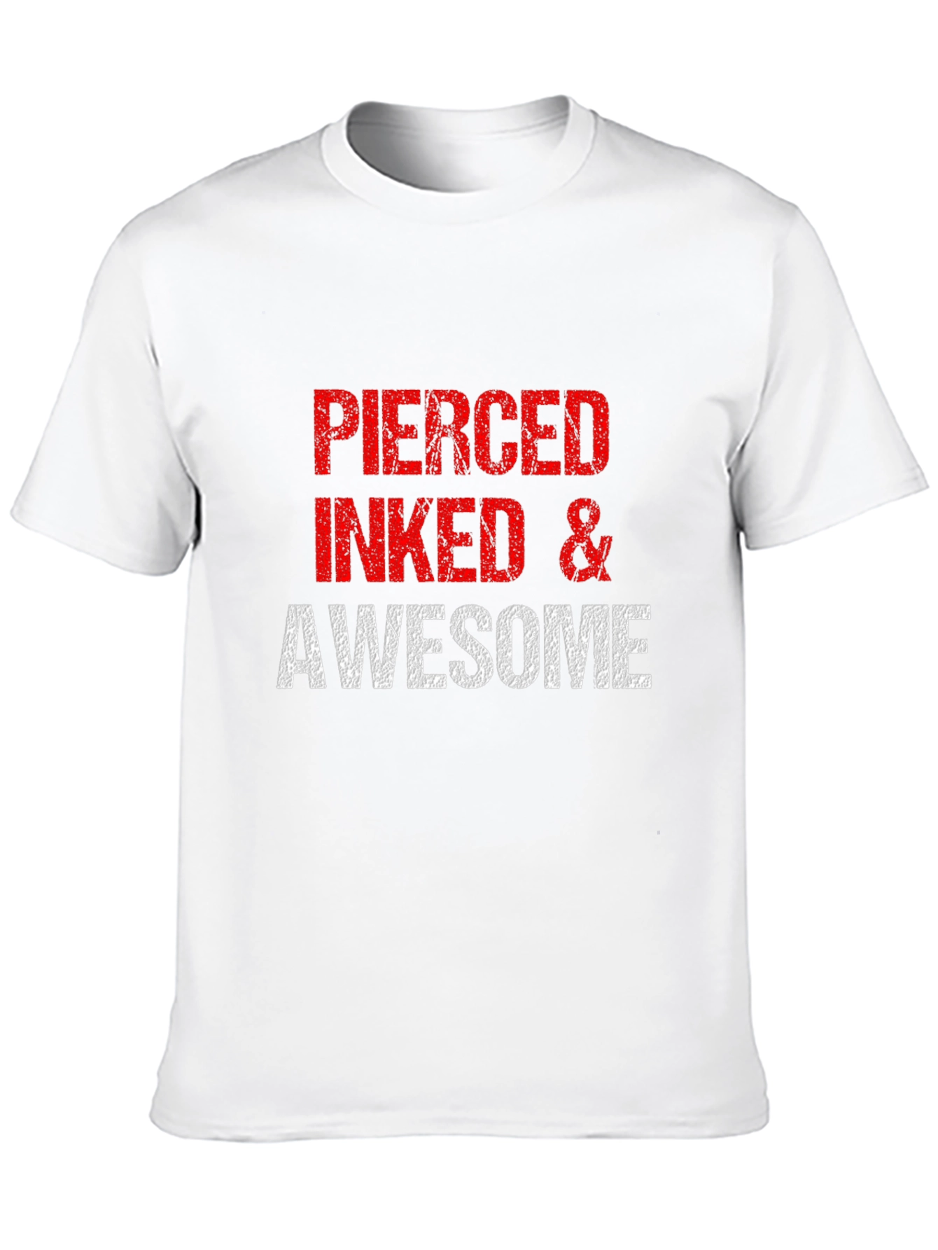 Pierced Inked & Awesome Graphic Tee