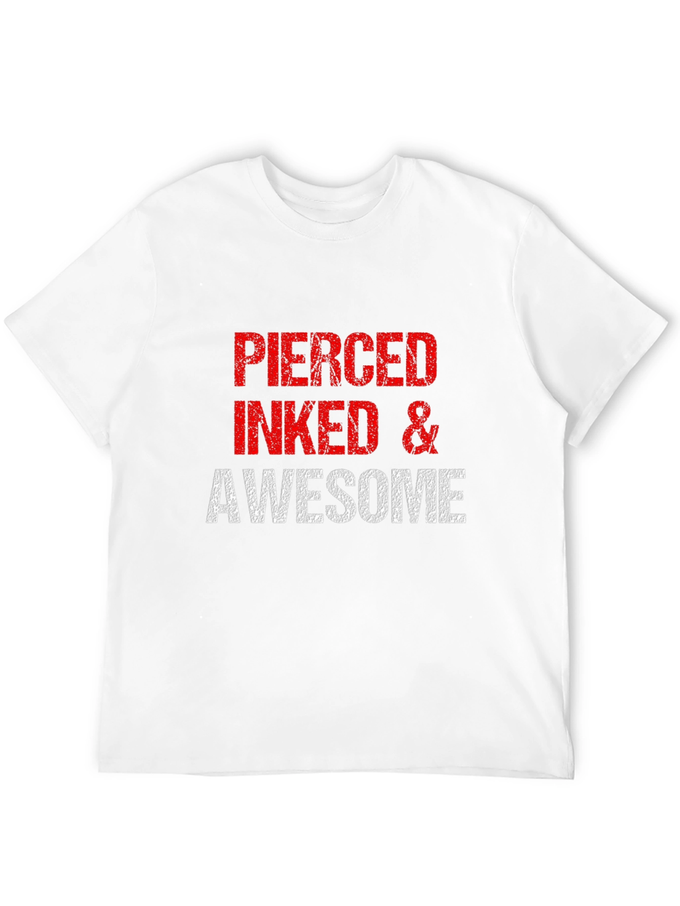 Pierced Inked & Awesome Graphic Tee
