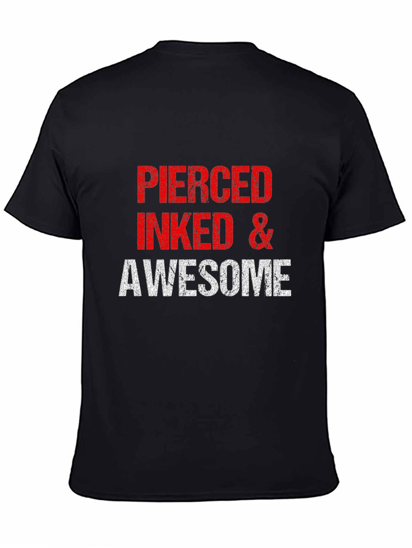 Pierced Inked & Awesome Graphic Tee