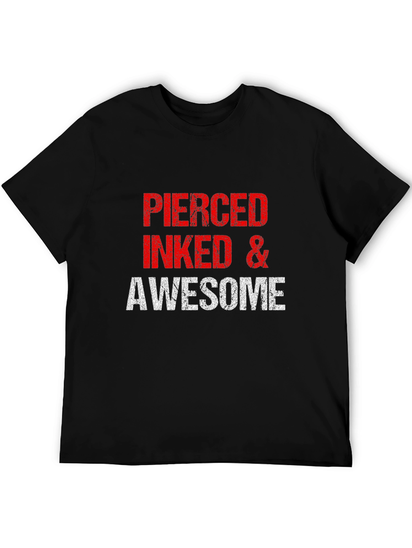 Pierced Inked & Awesome Graphic Tee