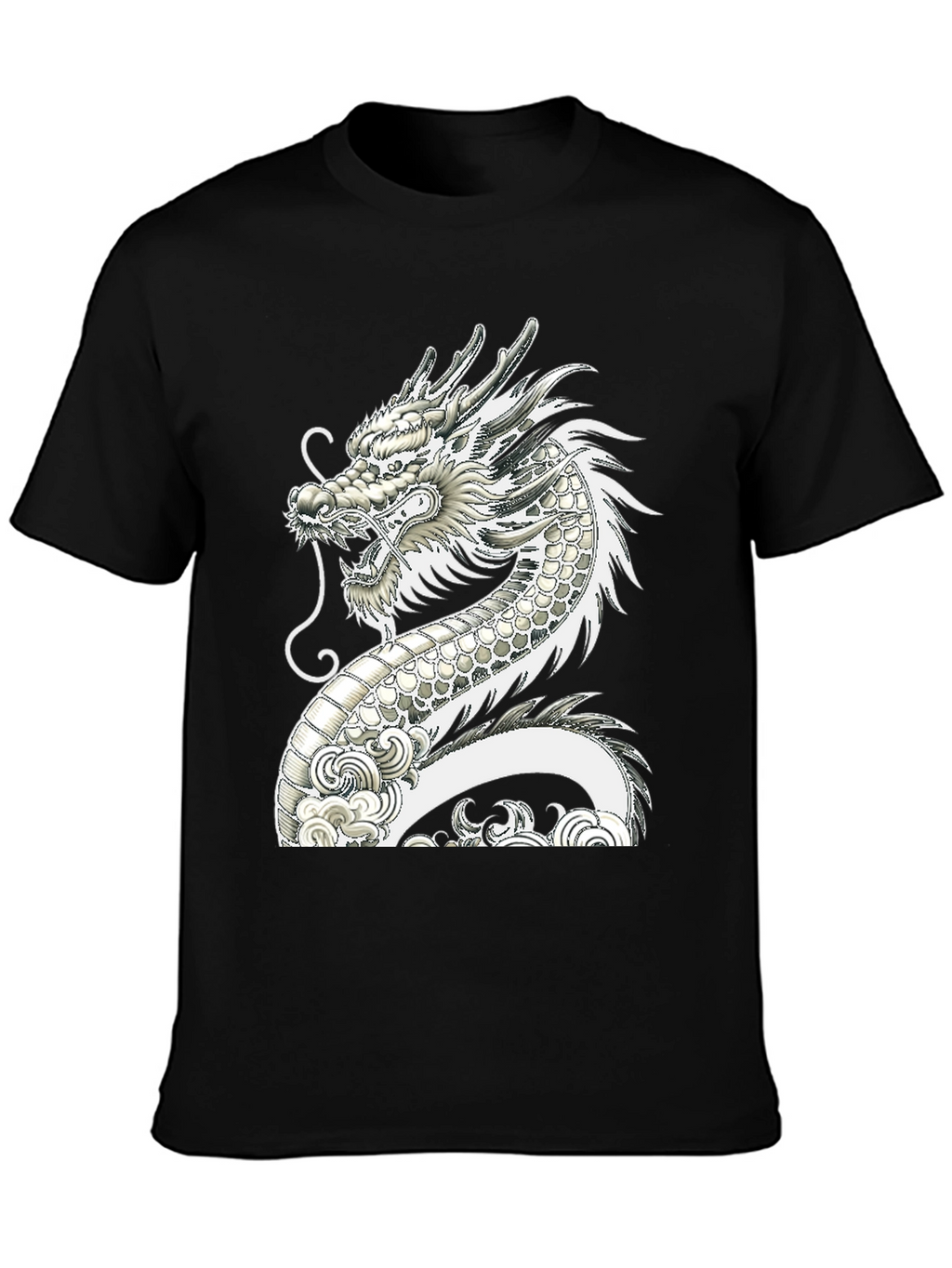 Dragon Graphic Tee - Unique Asian Design