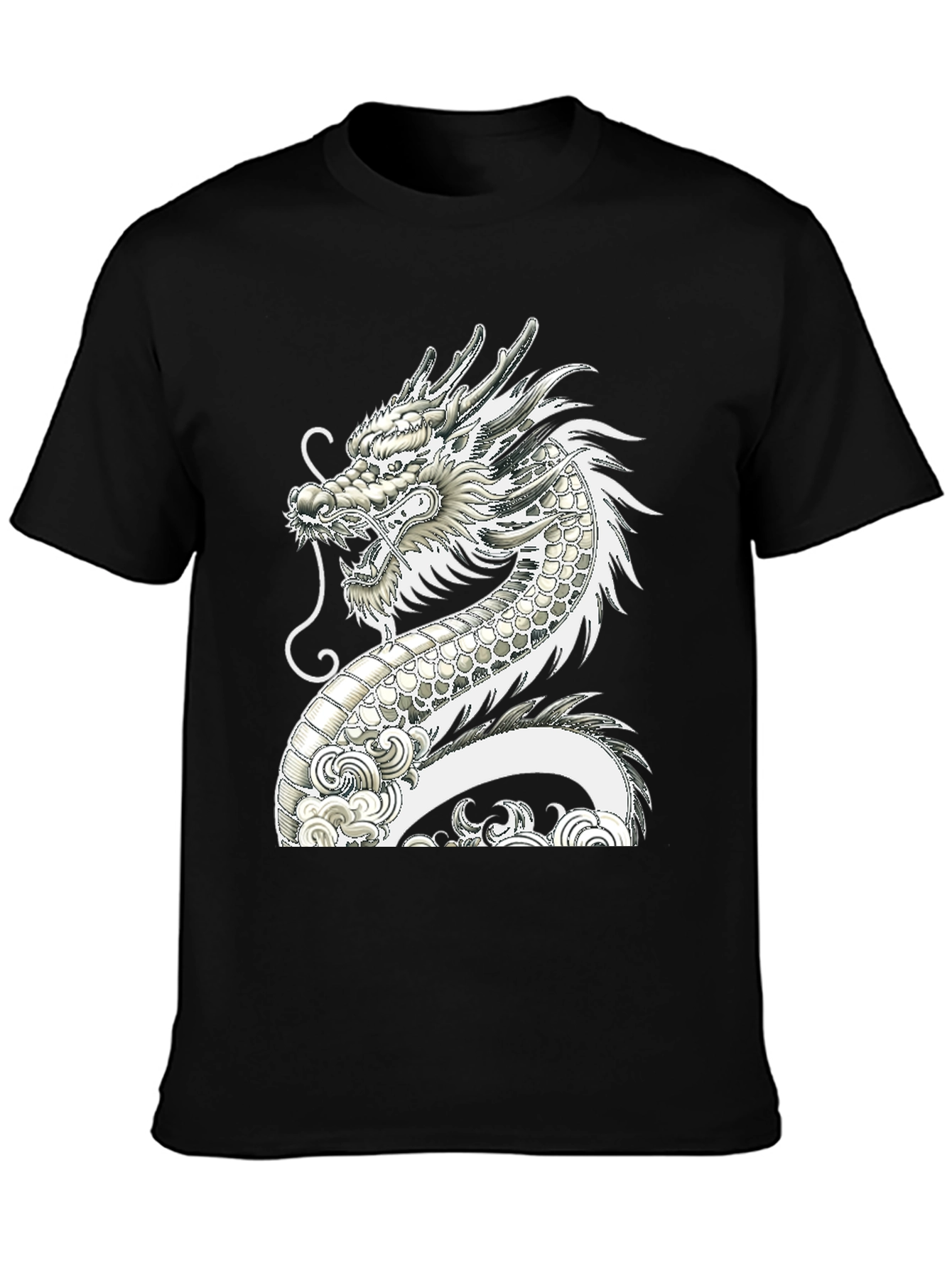 Dragon Graphic Tee - Unique Asian Design