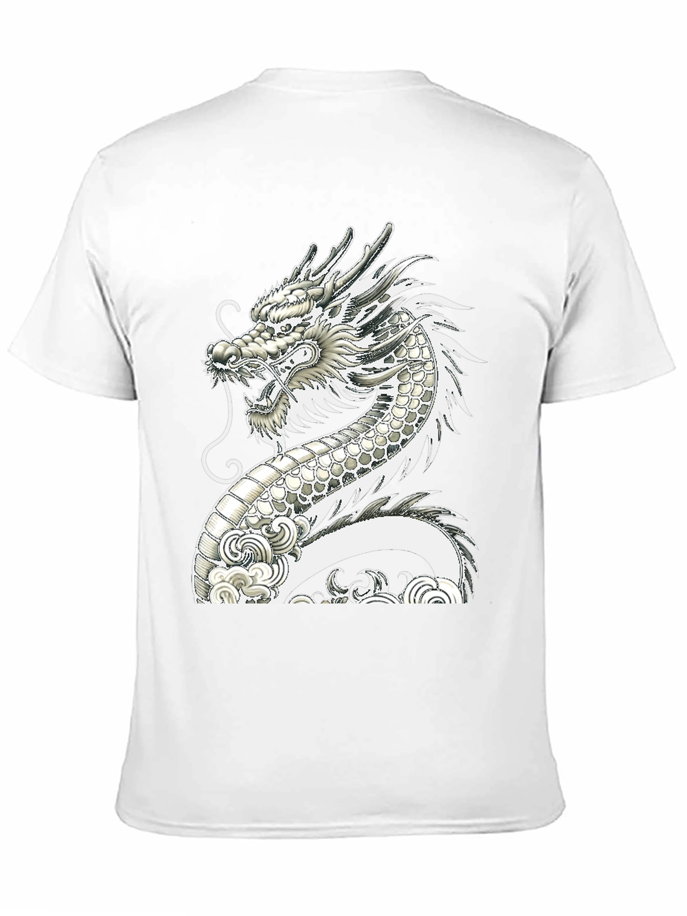 Dragon Graphic Tee - Unique Asian Design