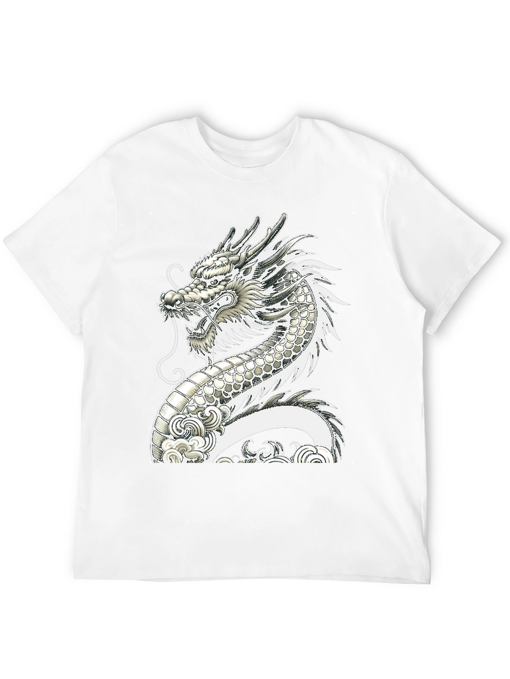 Dragon Graphic Tee - Unique Asian Design