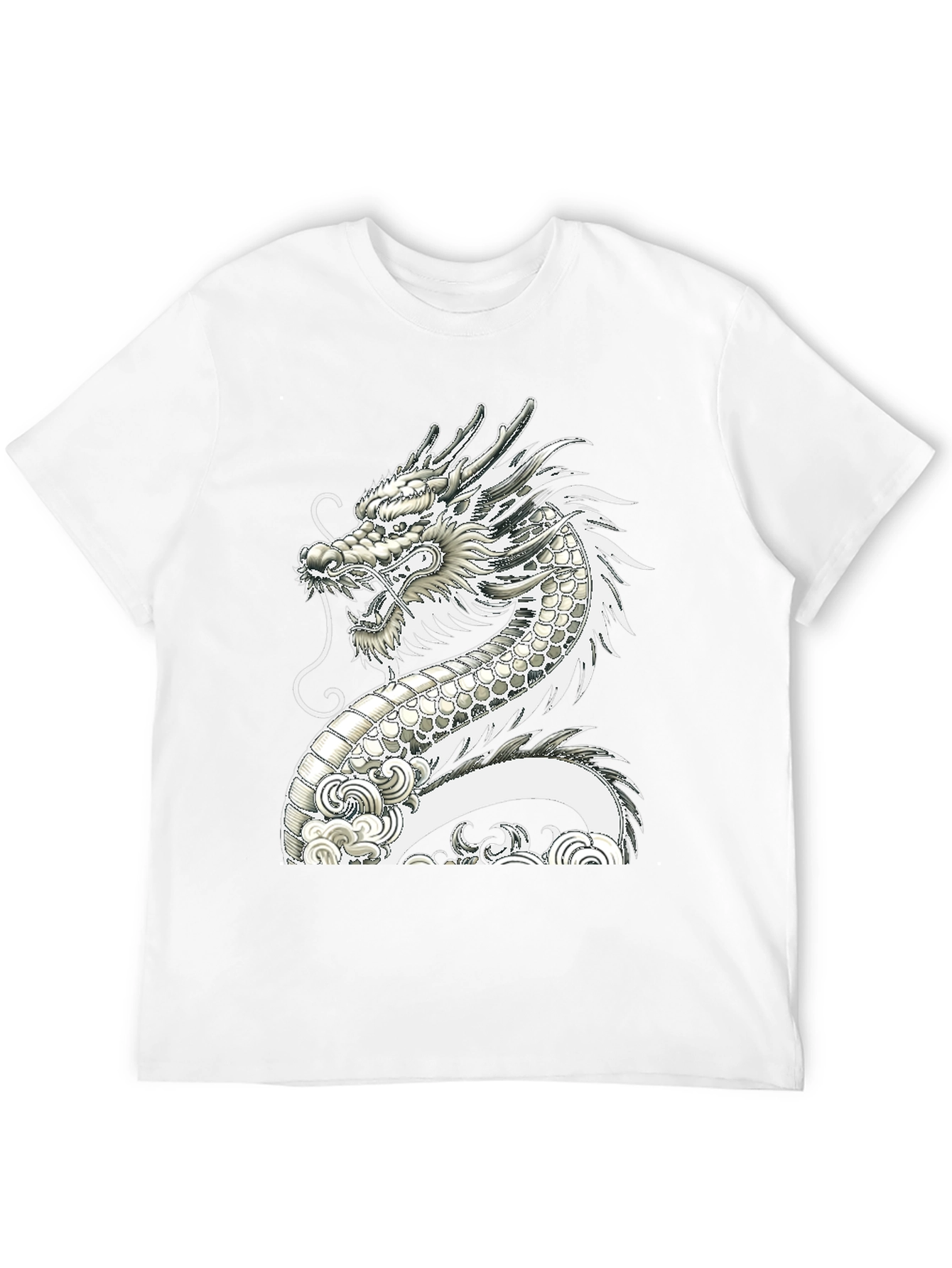 Dragon Graphic Tee - Unique Asian Design
