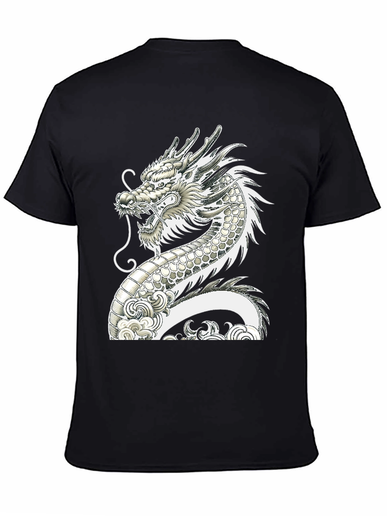 Dragon Graphic Tee - Unique Asian Design