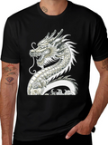 Dragon Graphic Tee - Unique Asian Design
