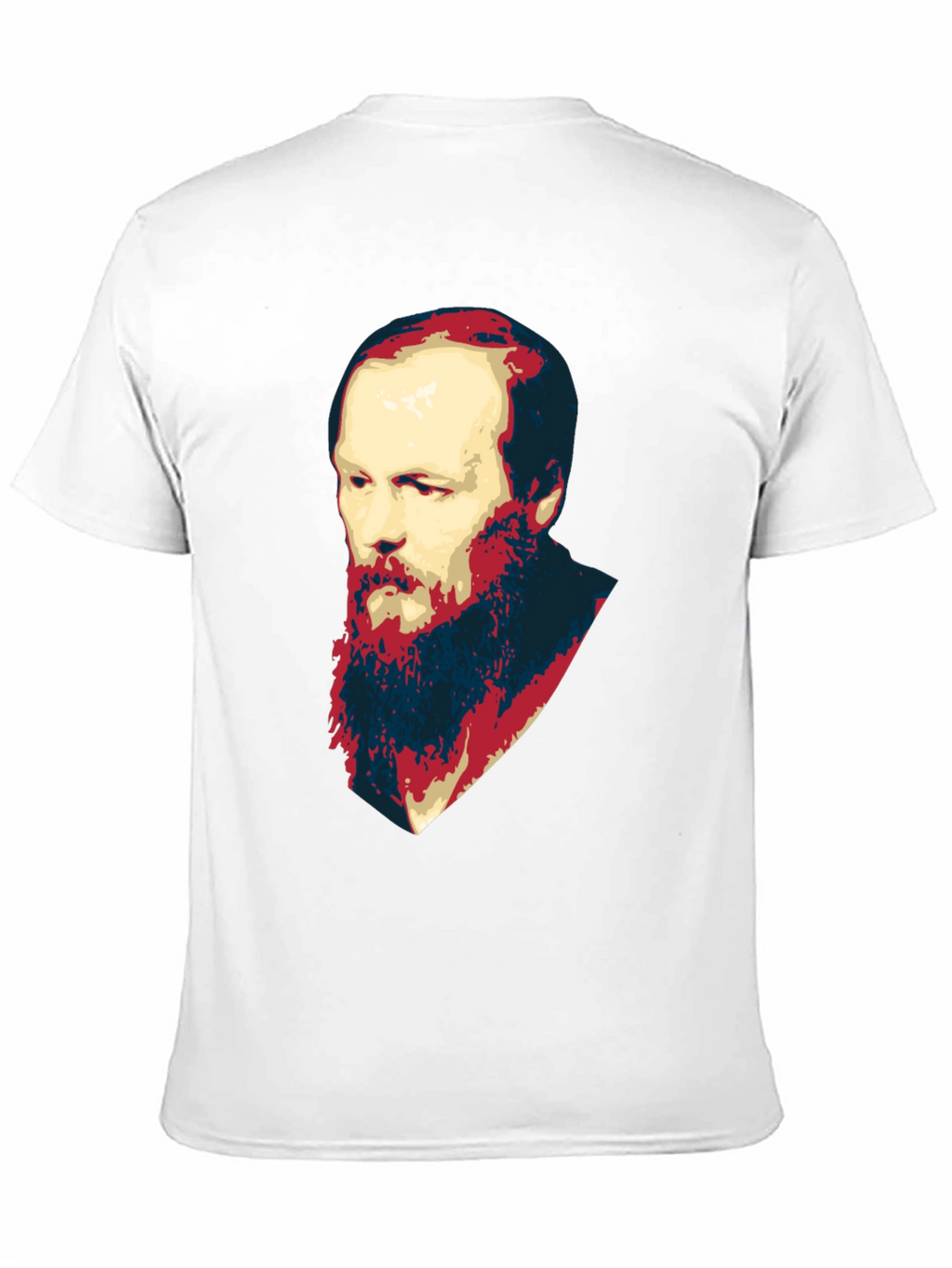 Dostoevsky Portrait Black T-Shirt