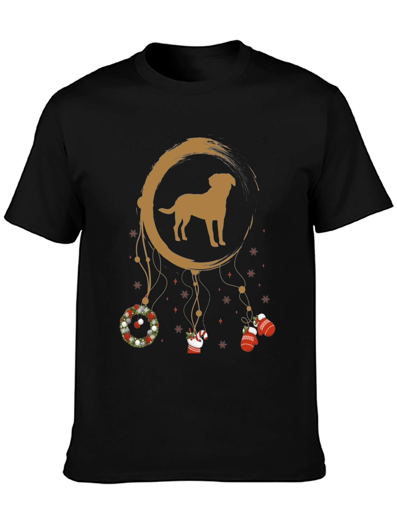 Dog Dream Catcher Christmas T-Shirt