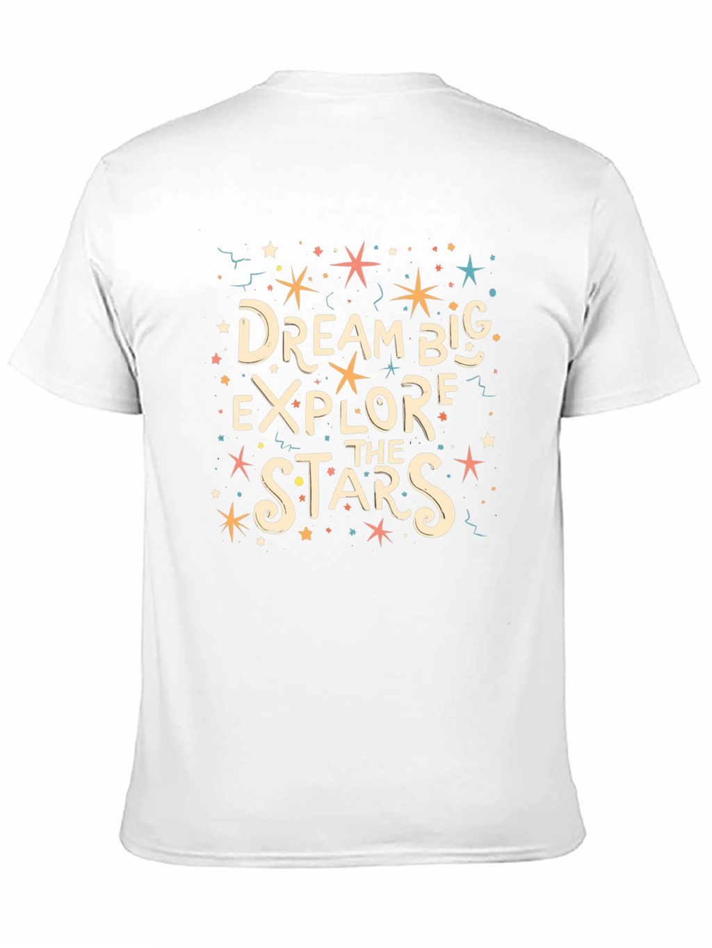 Dream Big Graphic Tee - Explore the Stars