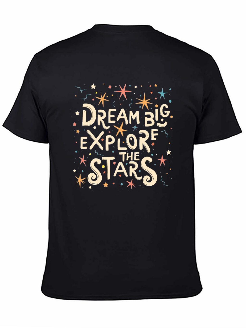 Dream Big Graphic Tee - Explore the Stars