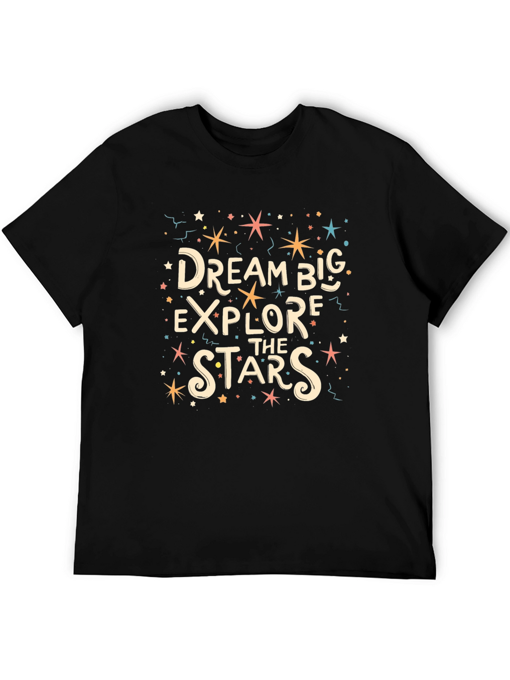 Dream Big Graphic Tee - Explore the Stars