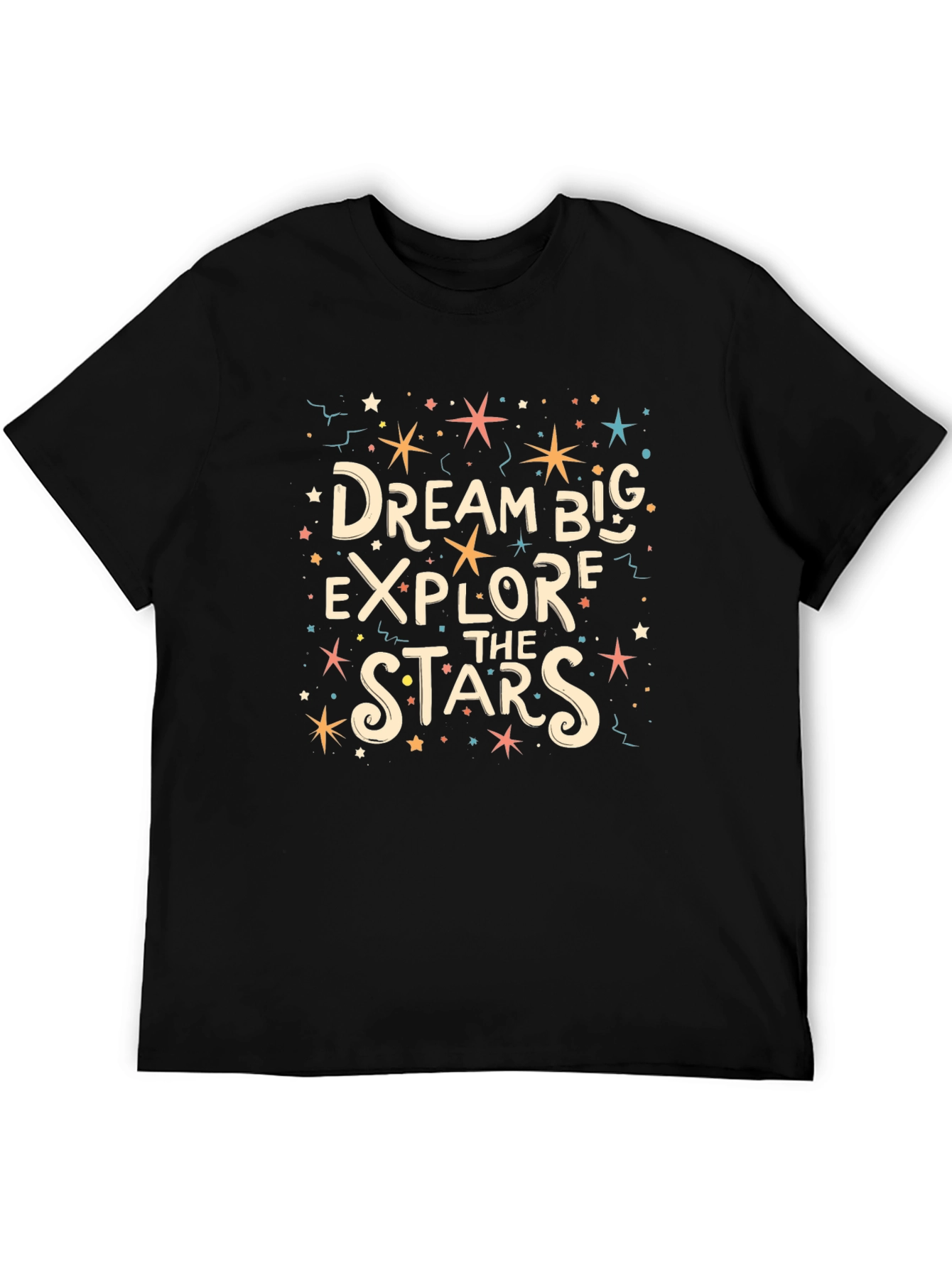 Dream Big Graphic Tee - Explore the Stars