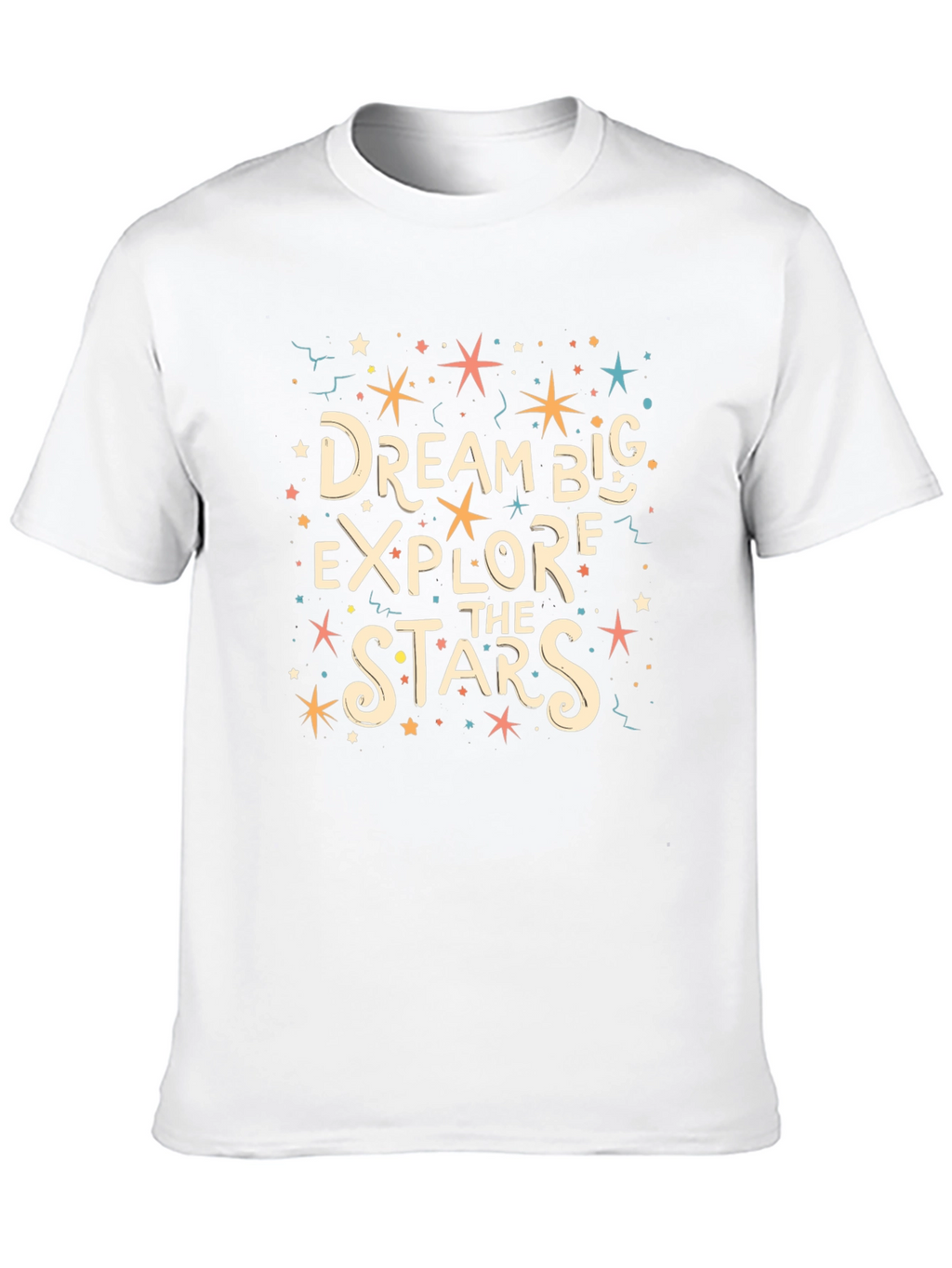 Dream Big Graphic Tee - Explore the Stars