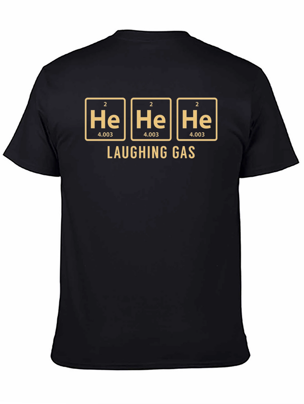 Laughing Gas Science T-Shirt Helium Chemistry Tee