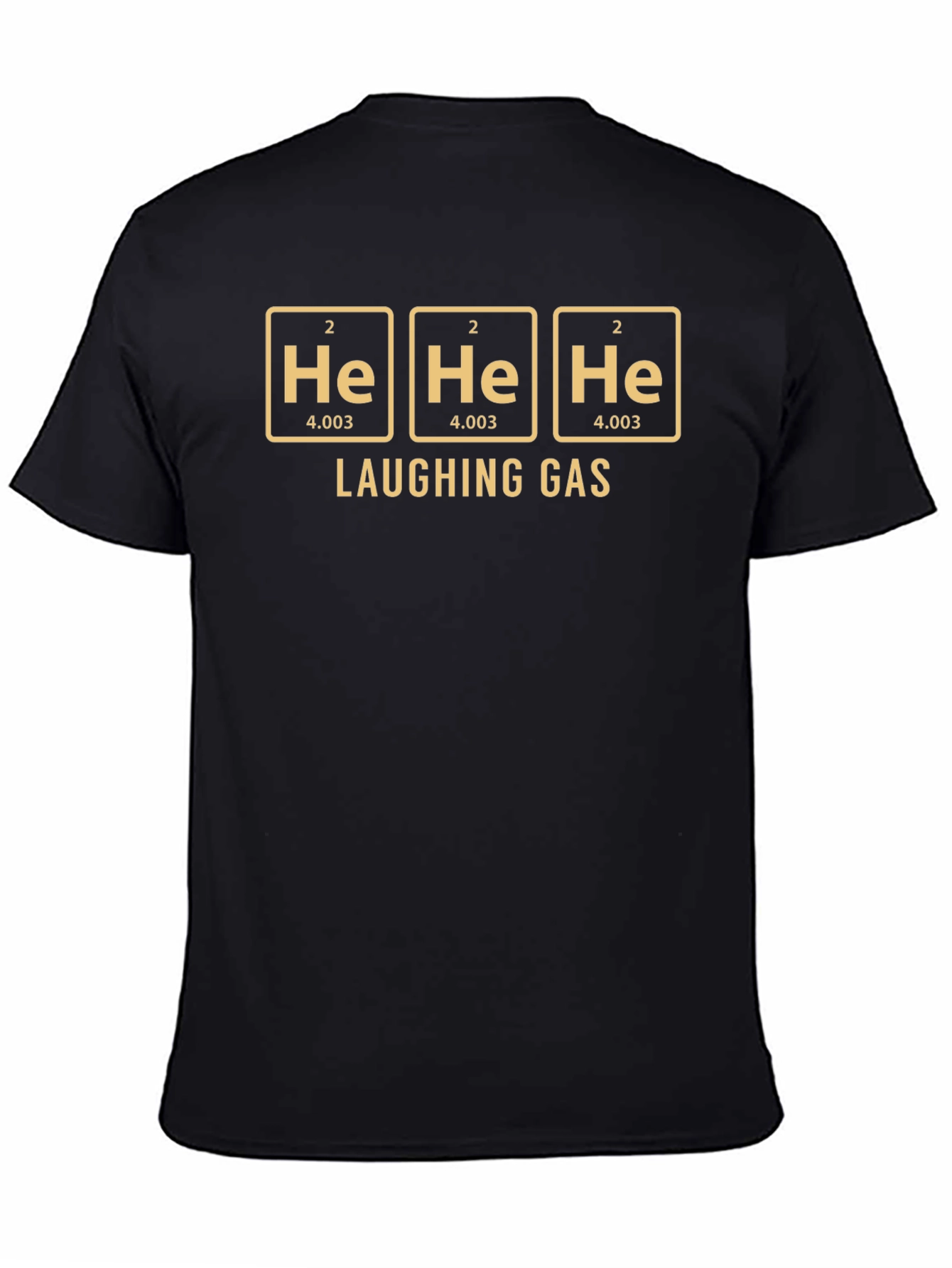 Laughing Gas Science T-Shirt Helium Chemistry Tee