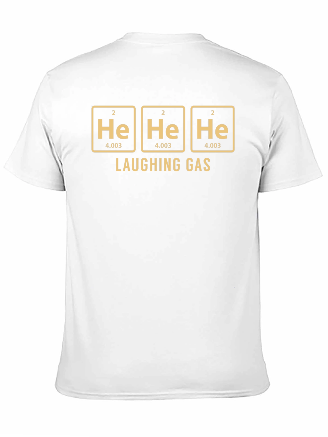Laughing Gas Science T-Shirt Helium Chemistry Tee