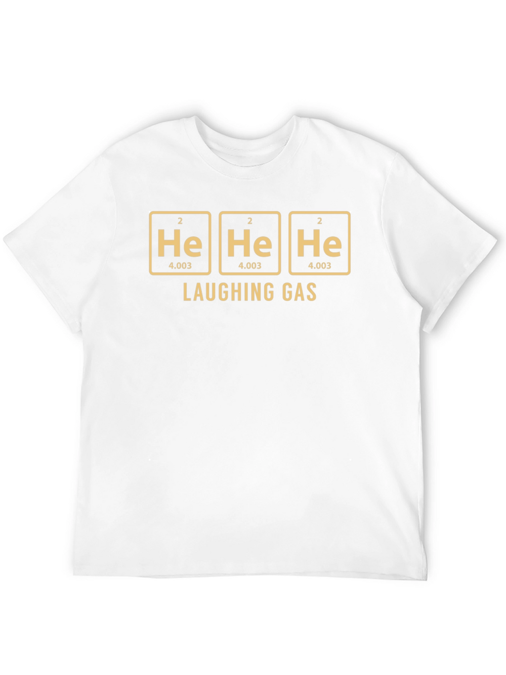 Laughing Gas Science T-Shirt Helium Chemistry Tee