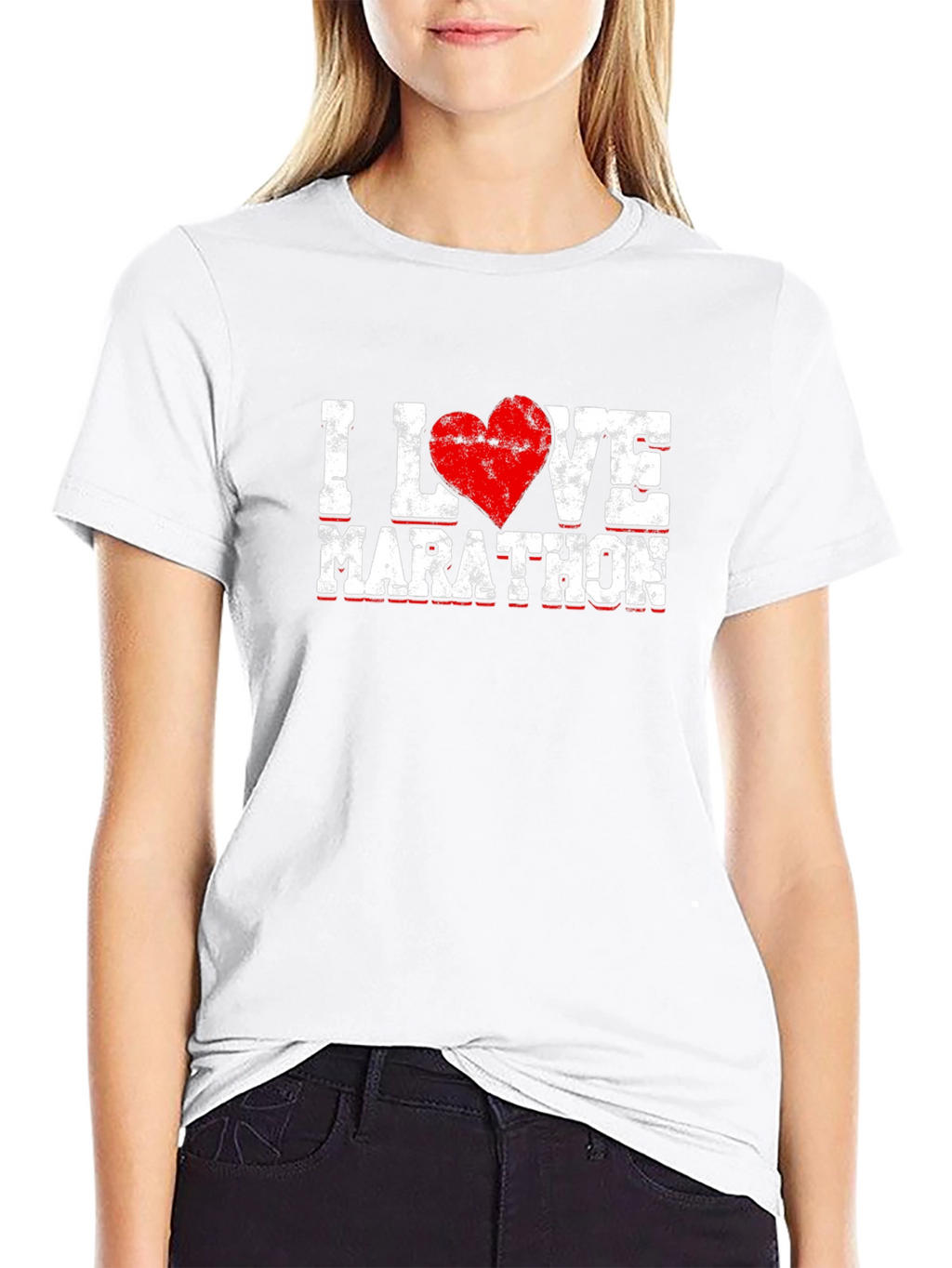 I Love Marathon T-Shirt