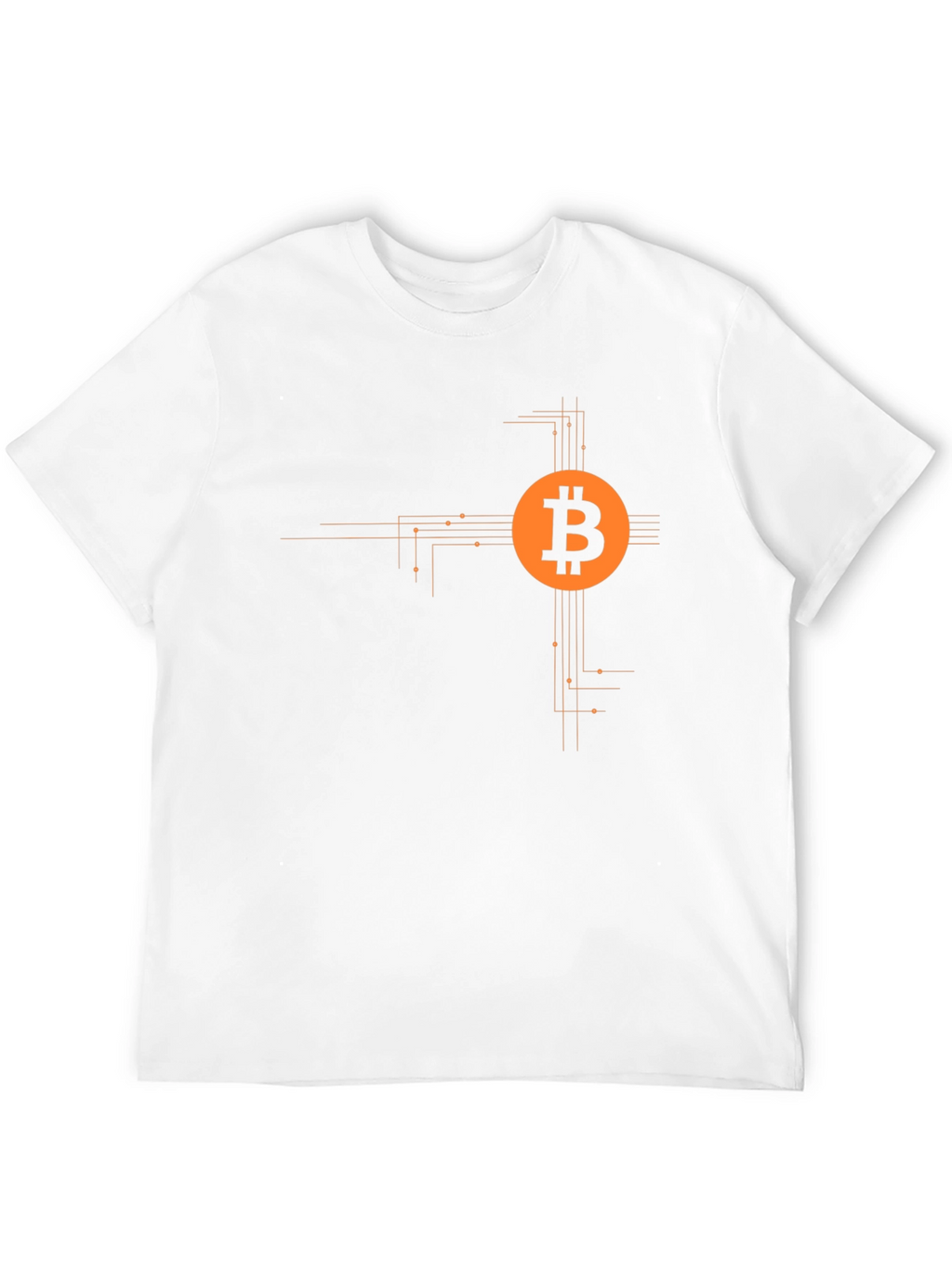 Bitcoin Crypto T-Shirt - Modern Tech Style