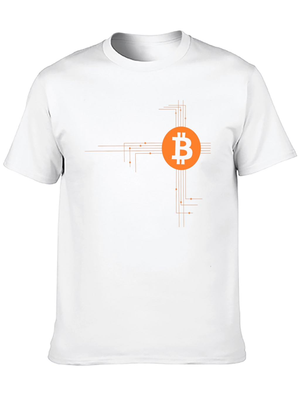Bitcoin Crypto T-Shirt - Modern Tech Style