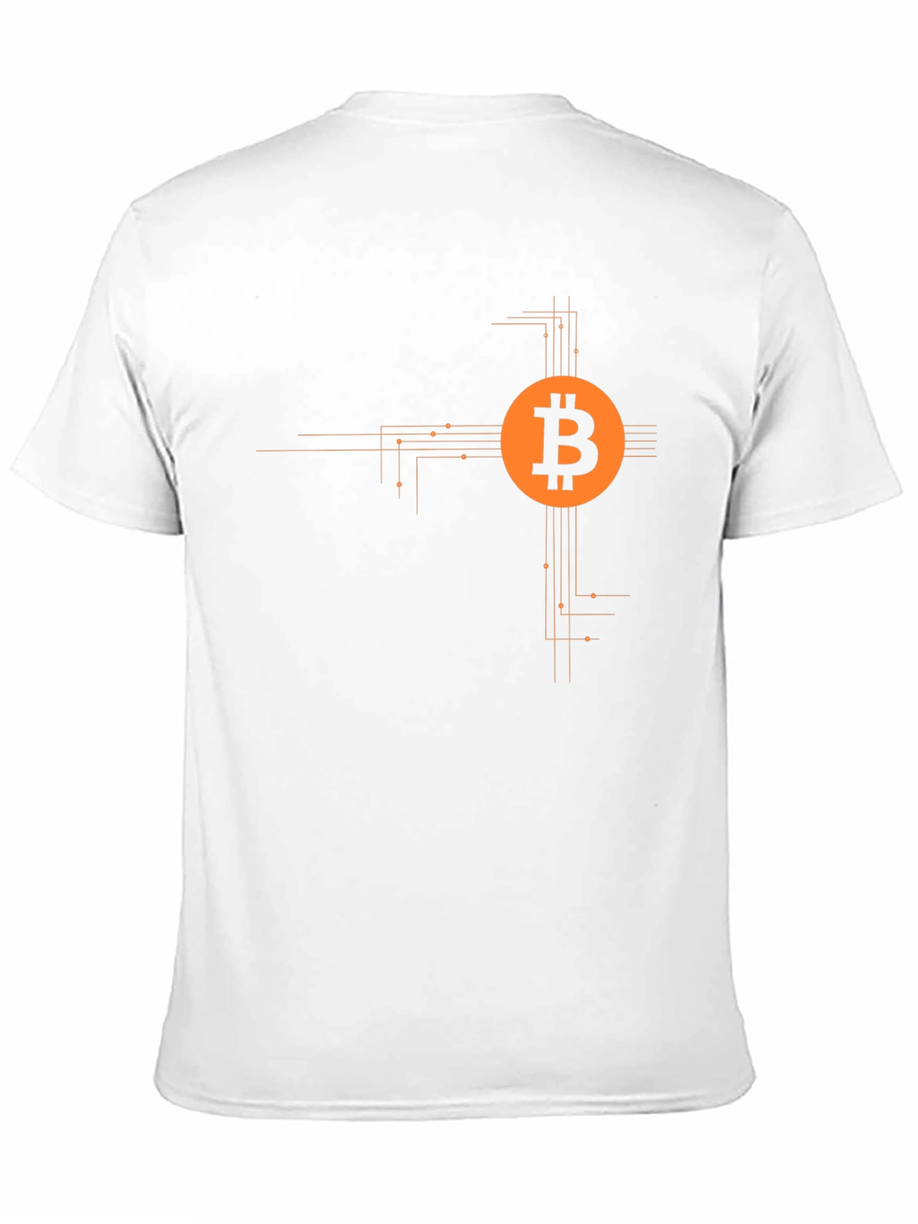 Bitcoin Crypto T-Shirt - Modern Tech Style