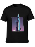 Rocket Launch Graphic T-Shirt