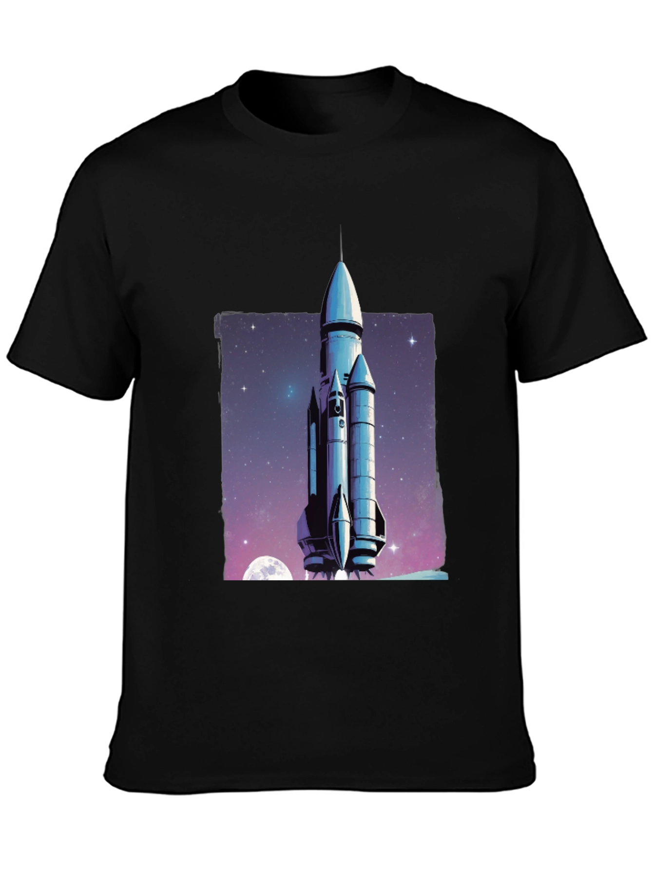 Rocket Launch Graphic T-Shirt