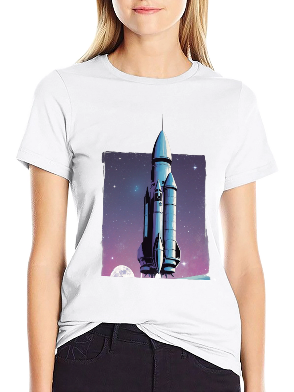 Rocket Launch Graphic T-Shirt