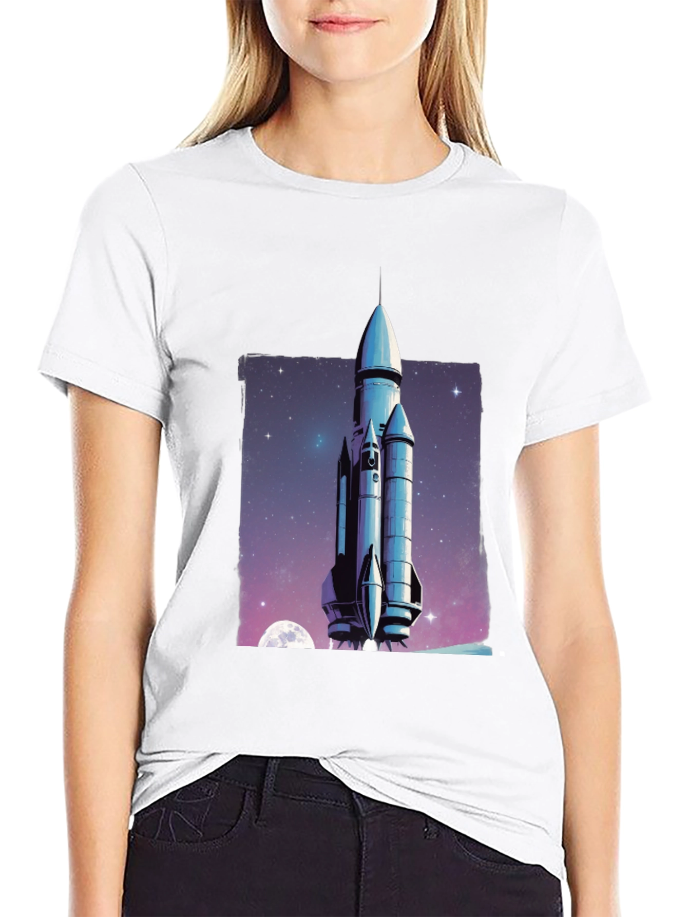 Rocket Launch Graphic T-Shirt