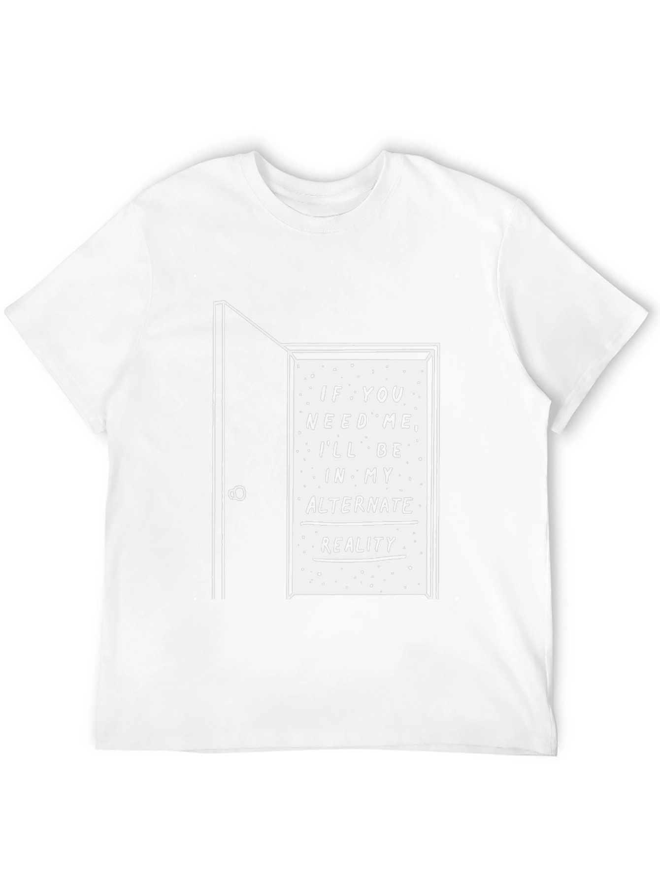 Alternate Reality Graphic Tee - Black T-Shirt