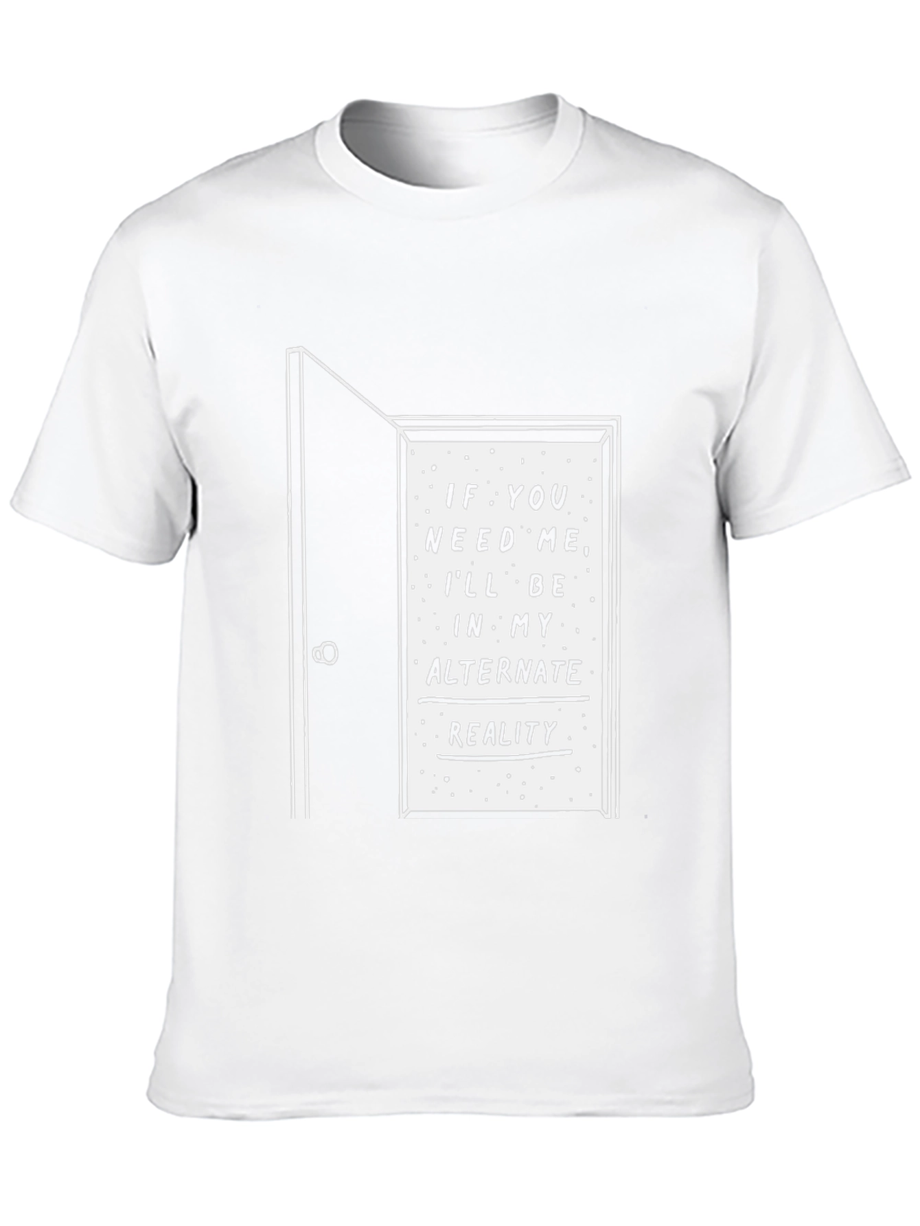 Alternate Reality Graphic Tee - Black T-Shirt