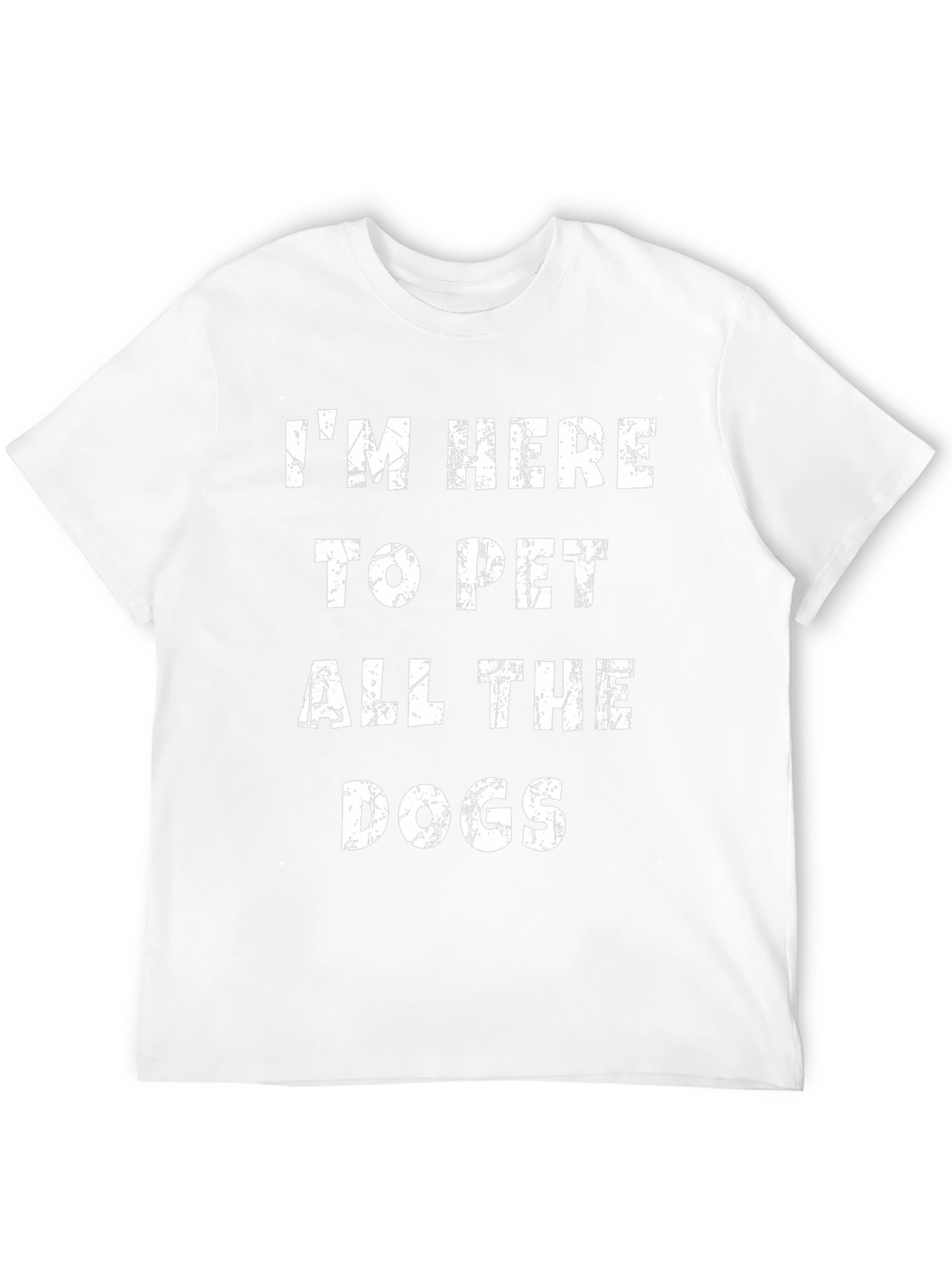 Im Here to Pet All the Dogs Graphic Tee