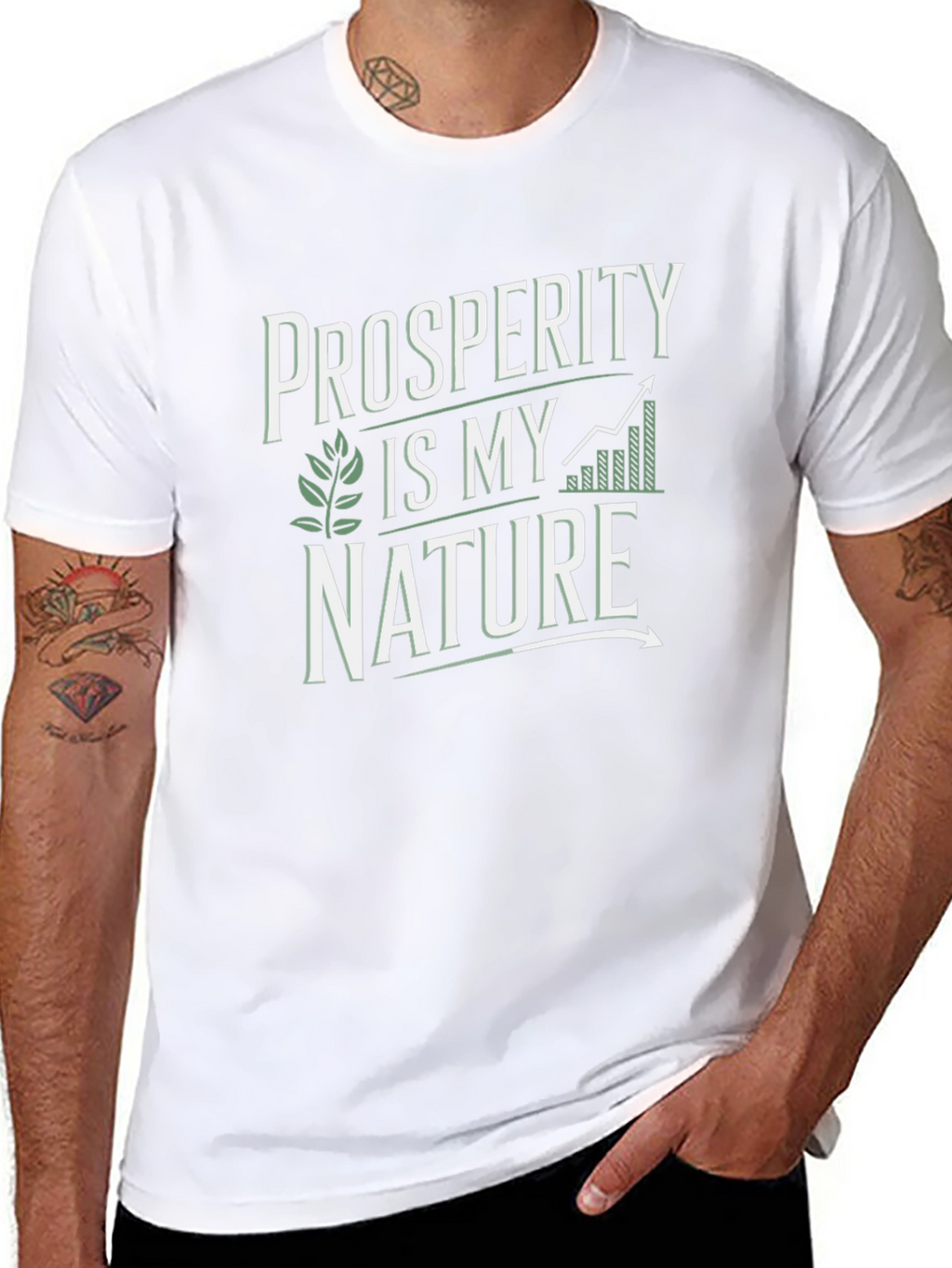 Prosperity Is My Nature Graphic Tee