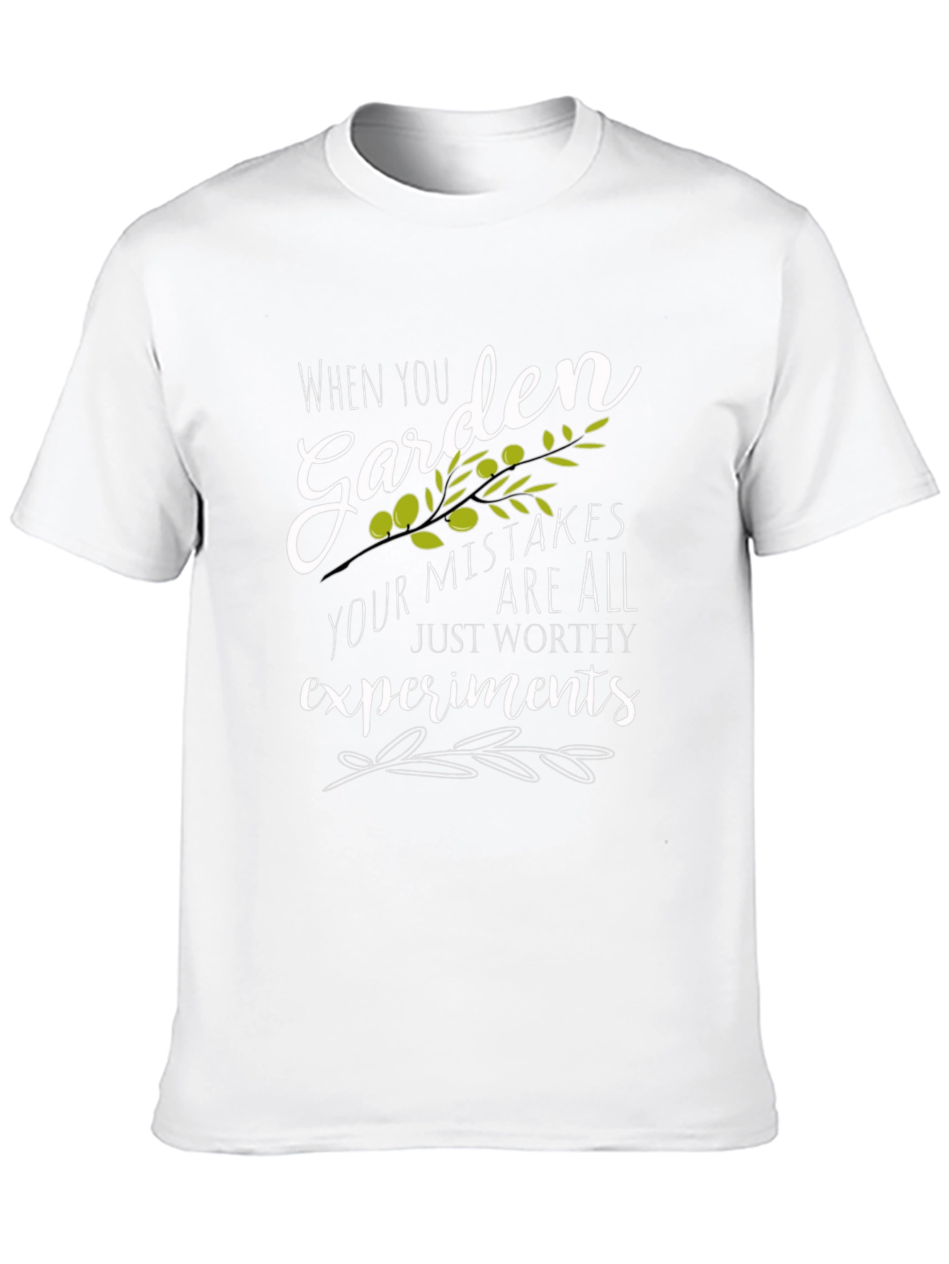 Garden Mistakes T-Shirt -  Worthy Experiments!