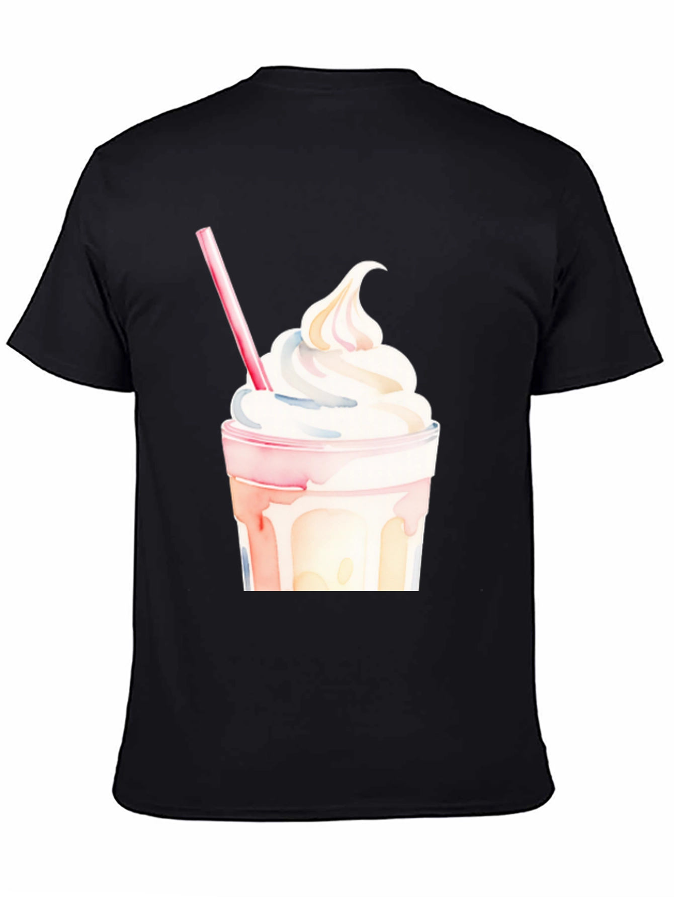 Milkshake Graphic Tee - Stylish Casual Wear