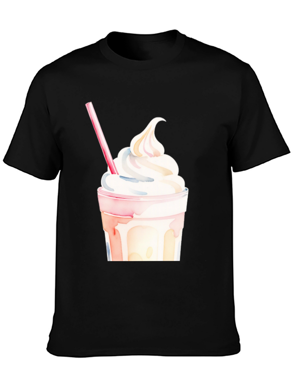 Milkshake Graphic Tee - Stylish Casual Wear