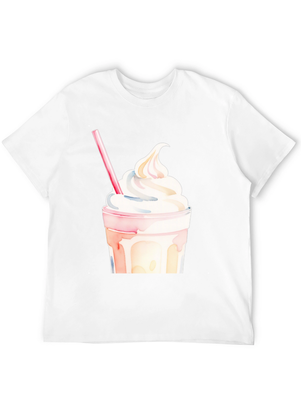 Milkshake Graphic Tee - Stylish Casual Wear