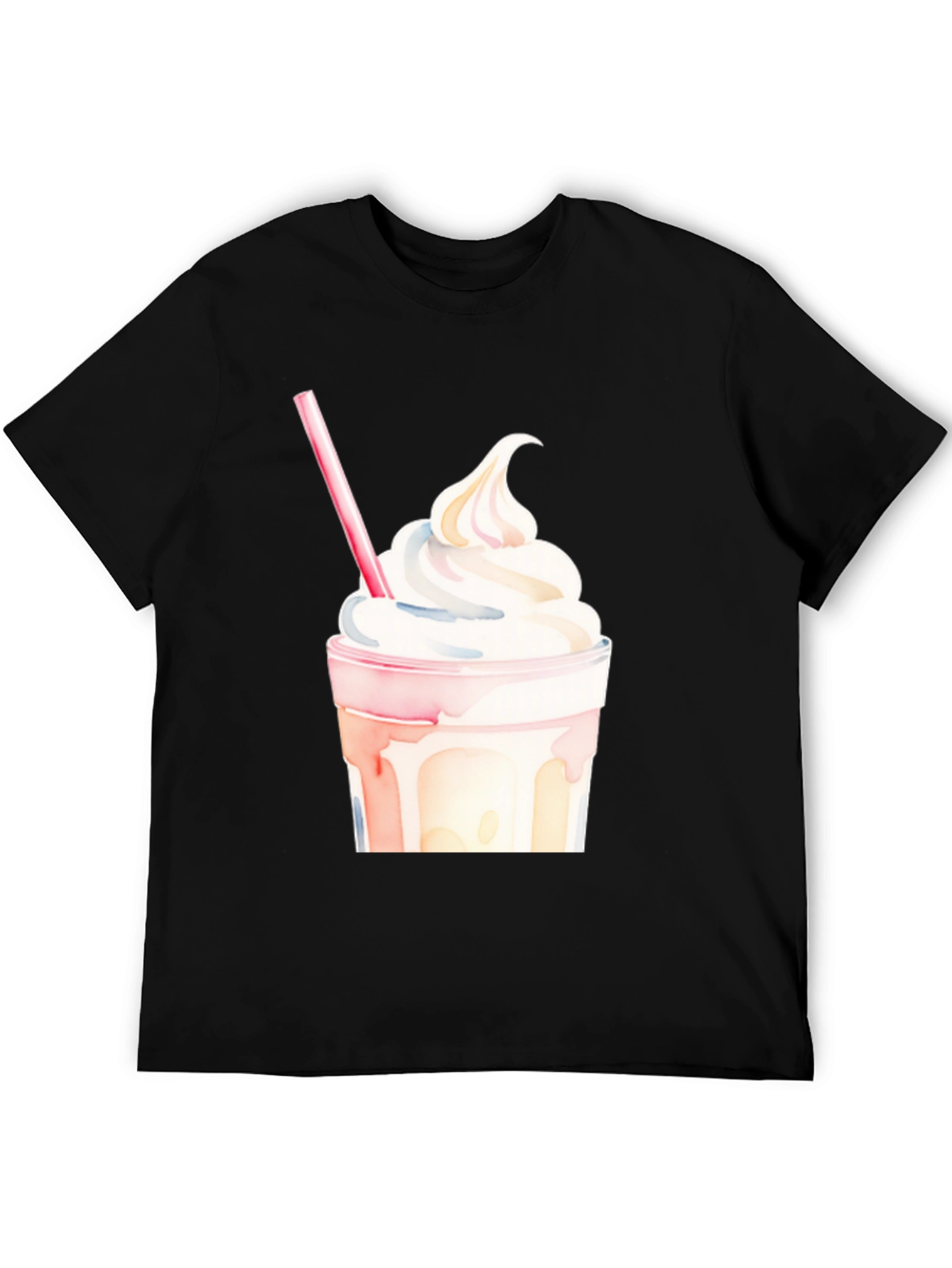 Milkshake Graphic Tee - Stylish Casual Wear